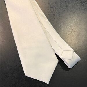 ALBERTO CARDINALI Elegant White Men's Tie